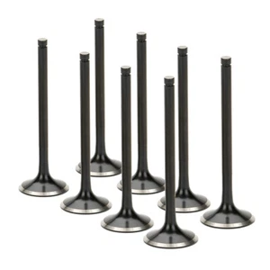 SuperTech Black Nitride Exhaust Valves For Acura K20A2 / K24A2 - HEVN-1021F-8 - Picture 1 of 3