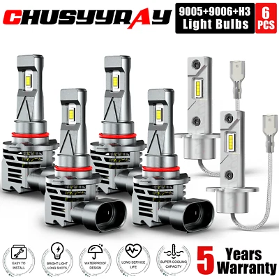 KIT combinado de faros antiniebla LED blancos para Chevrolet Beretta 1991-1996 Foto 1 de 4