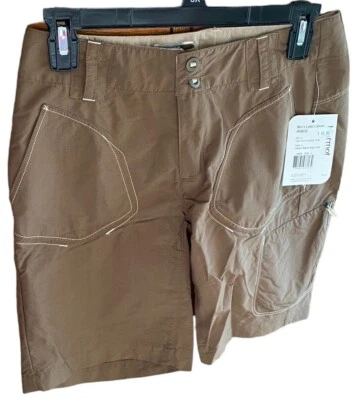 Marmot Women Lobo Shorts Nylon Brown Size 4 - Image 1 of 4