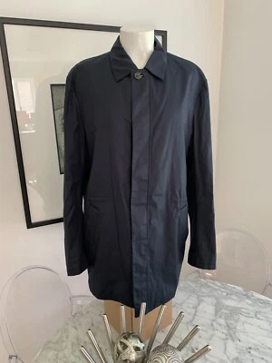 $2995 Abrigo de coche Brioni Essential azul medianoche Performa para hombre ITALIA 4XL UE/62 Foto 1 de 4