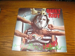 vinyl- Quiet Riot- Condition Critical- ultrasonically cleaned - new outer sleeve - Picture 1 of 4
