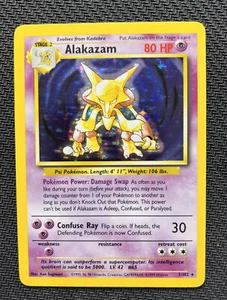 Pokémon TCG Alakazam Basisset 1/102 Holo unbegrenzt Holo selten - Bild 1 von 2