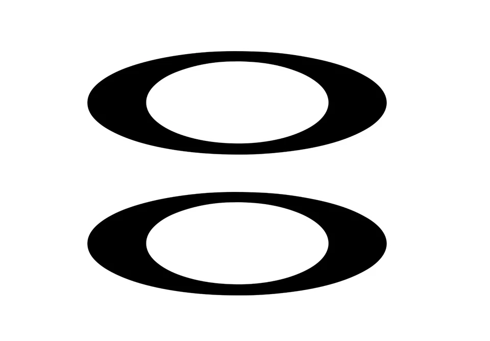 2 calcomanías de vinilo personalizadas Oakley "O": autos, SUV, barcos, camiones, Mx, BMX Foto 1 de 1