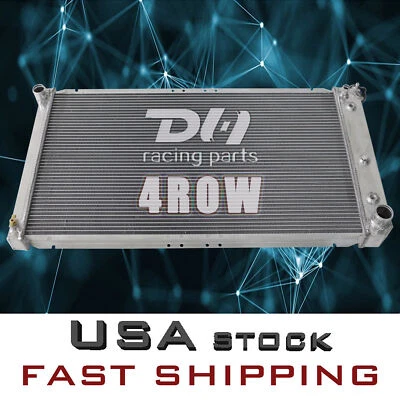  Radiador de aluminio 4 filas para Buick Roadmaster/Chevrolet Caprice V8 AT 1991-92 93 Foto 1 de 4