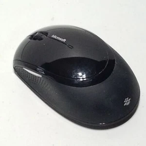 Microsoft 1387 Black Wireless 2.4GHz 5000 DPI 5-Button Scroll Wheel Laser Mouse - Picture 1 of 9