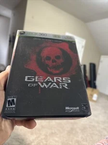 ULTRA RARO Gears of War 1 Limited Collector's Edition Steelbook Xbox 360 - Foto 1 di 4
