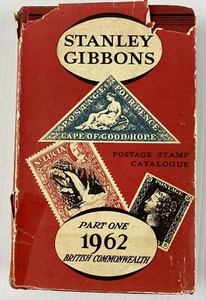 Catálogo de estampillas postales Stanley Gibbons parte uno 1962 por favor leer descripción - Imagen 1 de 11