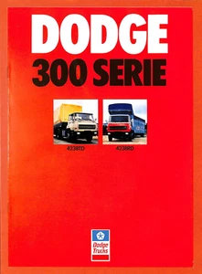 DODGE TRUCKS / SÉRIE 300 / PROSPECTUS de 1978 - Bild 1 von 6