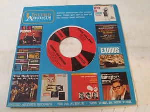 Eddie Holland – Merry-Go-Round FAIR GRADE Original 45RPM UA Record 1959 DOO-WOP - Picture 1 of 3