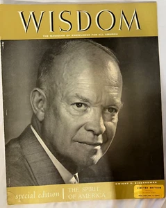 WISDOM-Magazine of Knowledge and Education Special Limited Edition D. Eisenhower - Picture 1 of 6