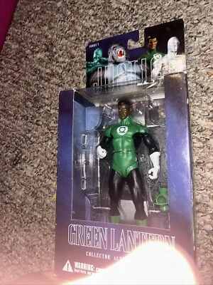 Figura de acción Justice League Alex Ross Serie 7 John Stewart Linterna Verde NUEVO Foto 1 de 4