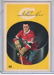 1962-63 Parkhurst hockey Gilles Tremblay original trading card #46 NM- CANADIENS - Picture 1 of 2
