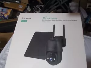 4G LTE Cellular Solar Security Cameras Wireless Outdoor, 2K No Wifi Camera with - Picture 1 of 3