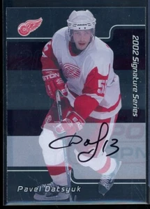 2001-02 BAP Signature Series Autographs #233 Pavel Datsyuk - Picture 1 of 2