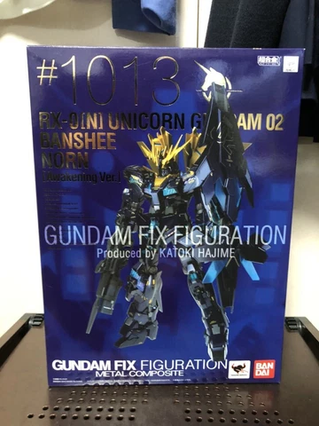 Gundam Fix Figuration Metal Composite Banshee Norn Awakening Version Unicorn Sup Cover