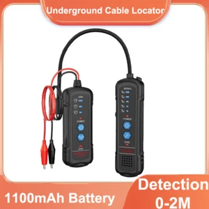 Probador de cables subterráneos localizador trazador de circuitos detector cable con auriculares - Imagen 1 de 16