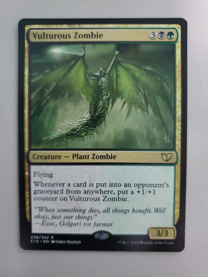 MTG Vulturous Zombie Commander 2015 238/332 Regular Rare - Image 1 of 1