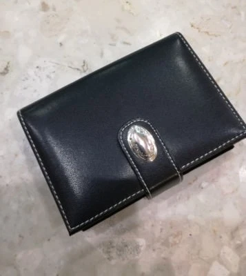 SET MANICURE   PELLE e   argento 800  VINTAGE   - Immagine 1 di 3