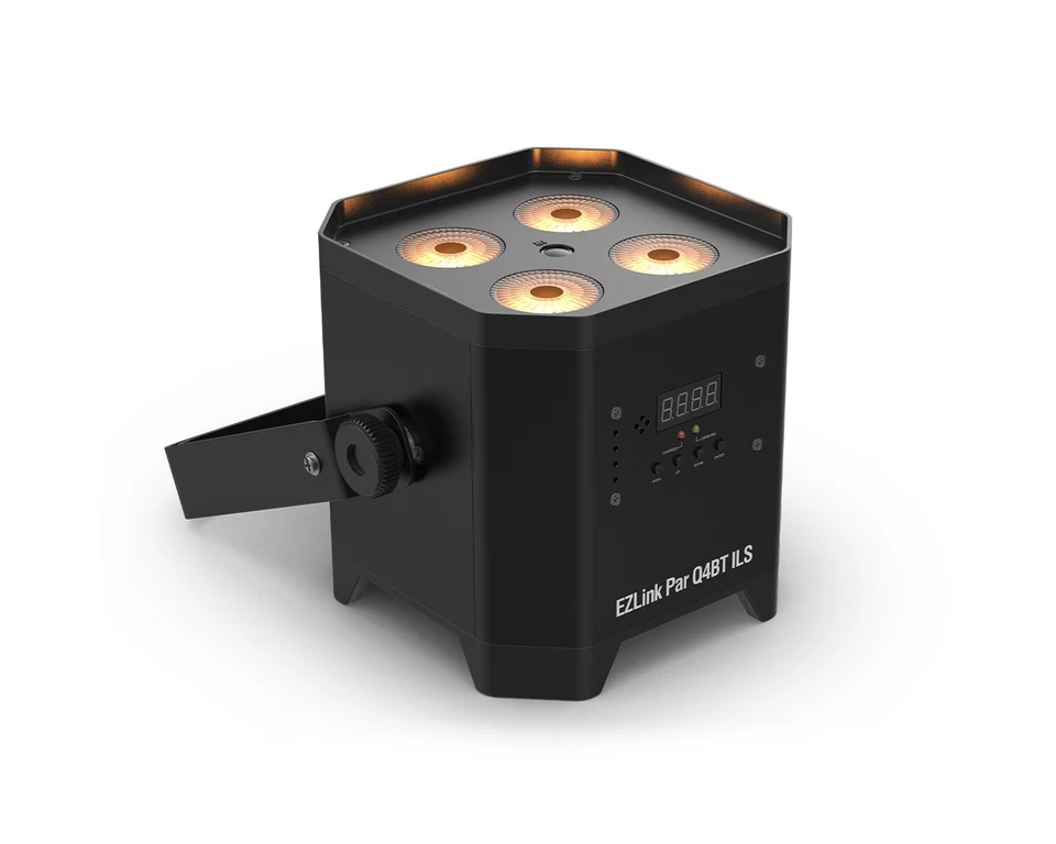 Chauvet EZLink Par Q4 BT ILS Battery LED PAR 4x6W RGBA LEDs + Bluetooth stage - Image 1 of 1