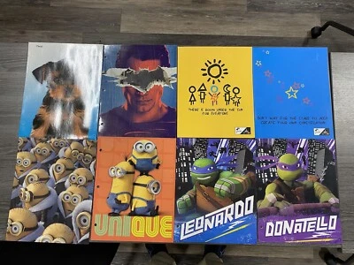 20 carpetas escolares con bolsillos - TMNT, Minions, Mandalorion, Superman y más Foto 1 de 3