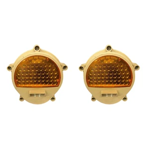 Truck-Lite 07427 Military LED Orange / Yellow Head Lamp Tan Set Of 2 - Foto 1 di 5