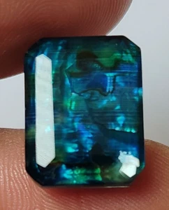 Ammolite Natural 11,05 Ct. Ópalo de piedras preciosas sueltas - como gemas raras regalo para mujer - Imagen 1 de 8