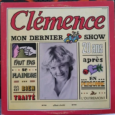 Vinyl LP Clemence Desrochers - Mon Dernier Show VG FR41001 Canada Monolog Comedy - Image 1 of 4