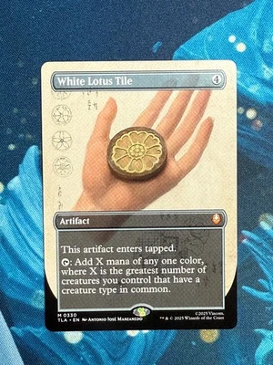 White Lotus Tile - MTG Avatar: The Last Airbender 330 Mythic Borderless NM - Image 1 of 2