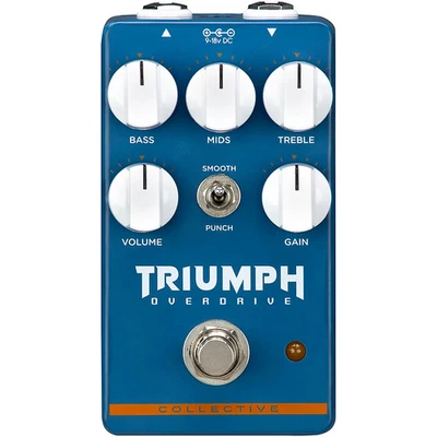 Pedal de efectos Wampler Collective Triumph Overdrive azul Foto 1 de 4