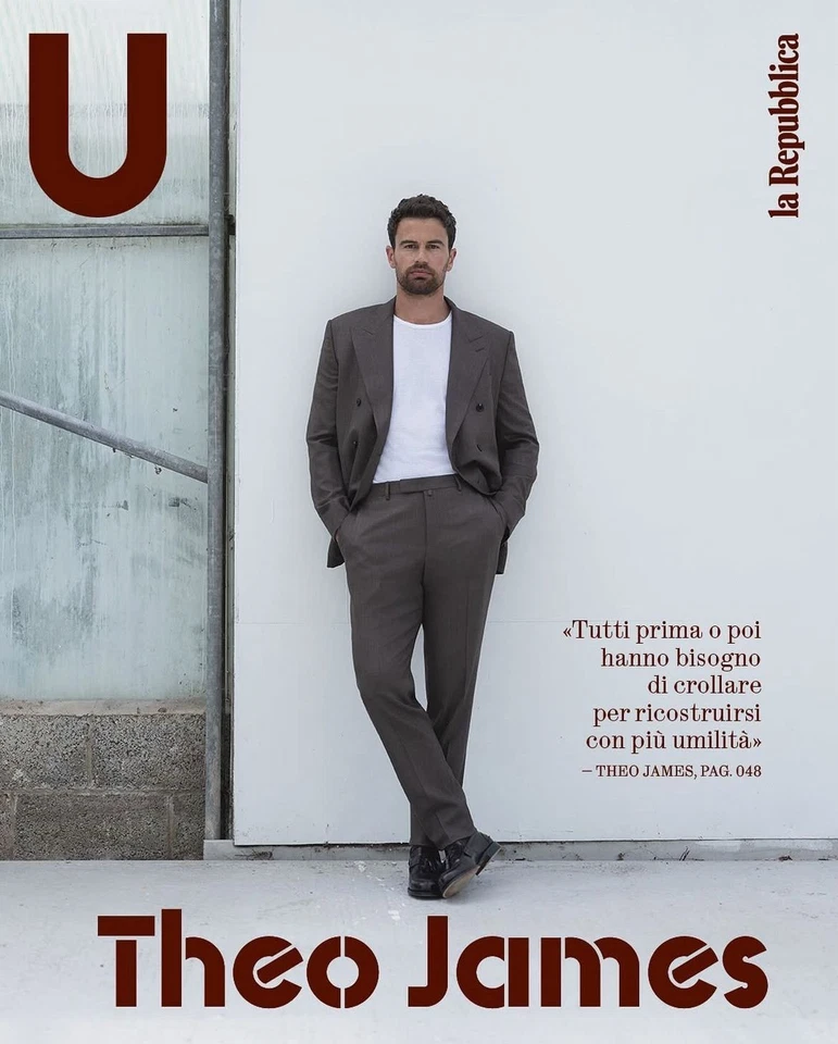 U La Repubblica Magazine ITALIA September 2025 THEO JAMES New - Image 1 of 1