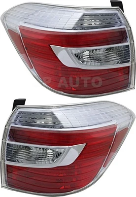 Juego de luces traseras para Toyota Highlander 2008-2010 lado conductor y pasajero Foto 1 de 4