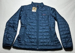 Chaqueta Nano Puff Patagonia para Mujer Talla XS Azul Lagom Cremallera Completa 84217 FA23 NUEVA CON ETIQUETAS Nueva - Imagen 1 de 13
