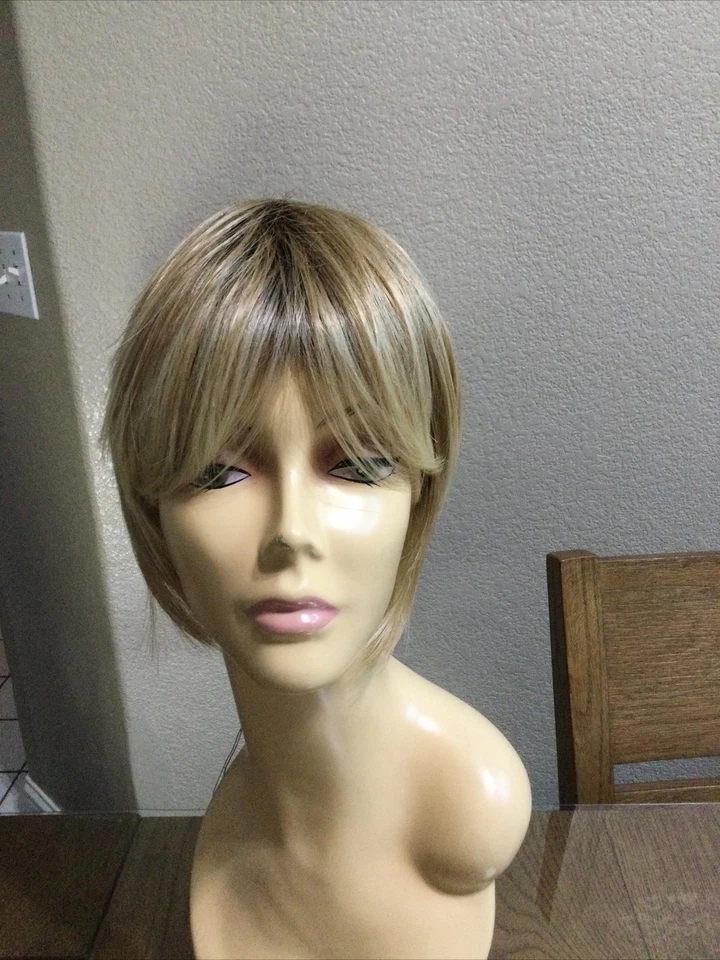 Peluca Hairdo WISPY CUT Pixie Corta HD, SS14/88 Enraizada Dorado Trigo Rubio Foto 1 de 4