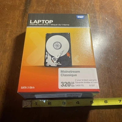 Western Digital 320GB 5400 RPM SATA Internal Hard Drive WDBMYH3200ANC-NRSN New - Image 1 of 4