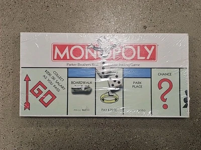 Monopoly Game by Parker Brothers Complete. In Sealed Plastic. New Old Stock.  - Image 1 of 4