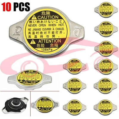 10PCS Radiator Cap 108KPa 16401-20353 Replacement Toyota 2001-2017 Camry Corolla - Image 1 of 4