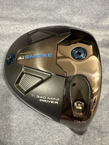 Paradigm Ai Smoke Ti 340 Mini Driver Golf Club Head Only w/ Cover New - Picture 1 of 8