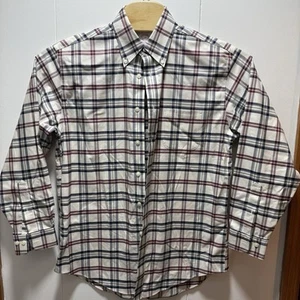 Brooks Brothers Madison Fit Supima Cotton Stretch Button Shirt Men's Size Medium - Picture 1 of 5
