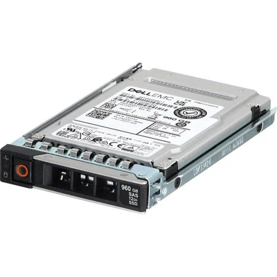 Dell 960GB 12Gbps vSAS MU TLC SED 2.5 SSD KRM6VVUG960G CPO (42XXC) -R - Image 1 of 4
