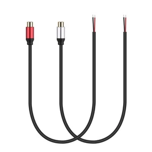 2Packs Speaker Wire RCA Audio Both Female Plug Jack Connector Adapter to... - Picture 1 of 5