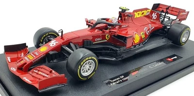 Burago 1/18 Scale Diecast 18-16808TU - Ferrari F1 SF1000 C.Leclerc 1000th GP #16 - Image 1 of 4