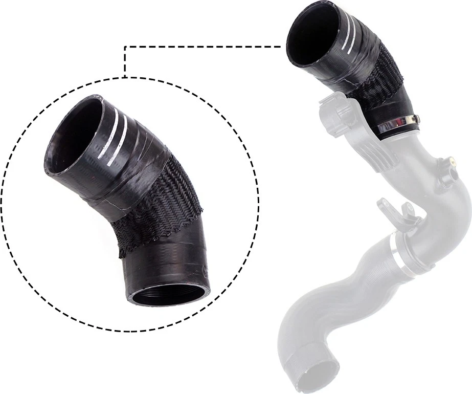 GATES Ladeluftschlauch Turboschlauch für Peugeot Boxer Kasten Citroën Jumper - Bild 1 von 1