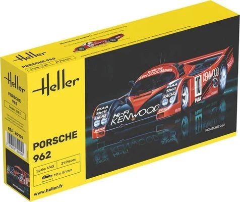 Porsche 962 - 1/43 - HELLER 80109 - Immagine 1 di 1
