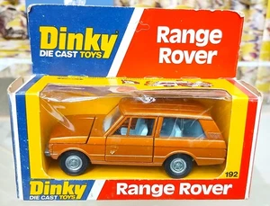 🇬🇧1/43 VINTAGE DINKY RANGE ROVER  192 - BRONZE GOLD - MINT IN BOX 🇬🇧 - Picture 1 of 15