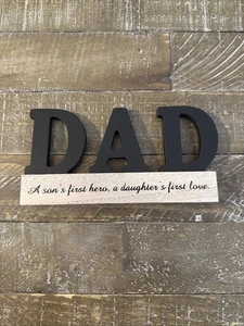 DAD And Daughter Hero Wall And/Or Table Decoration - Picture 1 of 4