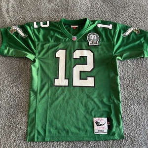 Authentic Randall Cunningham Mitchell & Ness NFL Philadelphia Eagles Jersey 44 L - Picture 1 of 10