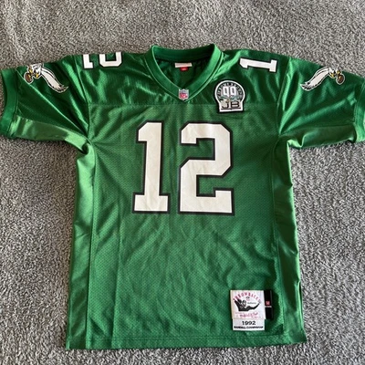 Camiseta Auténtica Randall Cunningham Mitchell & Ness NFL Philadelphia Eagles 44 L Foto 1 de 4