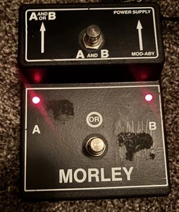 Morley MOD-ABY Vintage A/B A/B/Y Amplifier Switcher -Working!! - Picture 1 of 14