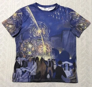 The Dali Museum Salvador Dali "Fiesta In Figueres" All Over Print XL Men Shirt - Picture 1 of 7