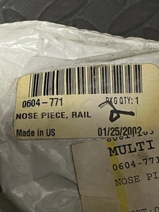 0604-771 Arctic Cat Nose Piece PACK OF 2 Oem Nos - Picture 1 of 1